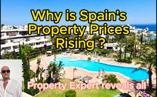 Why is Spains property prices rising?