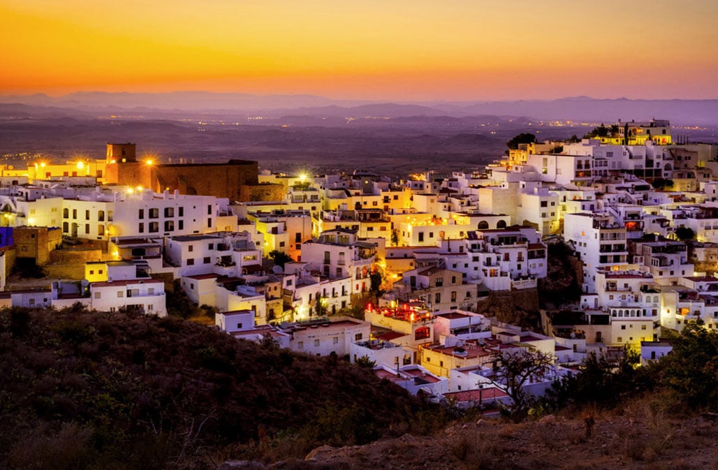 Sunsets-in-Mojacar-Pueblo